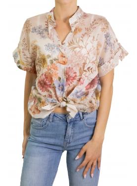 Camicia fantasia manica corta